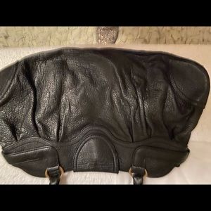 Authentic Salvatore Ferragamo shoulder bag black